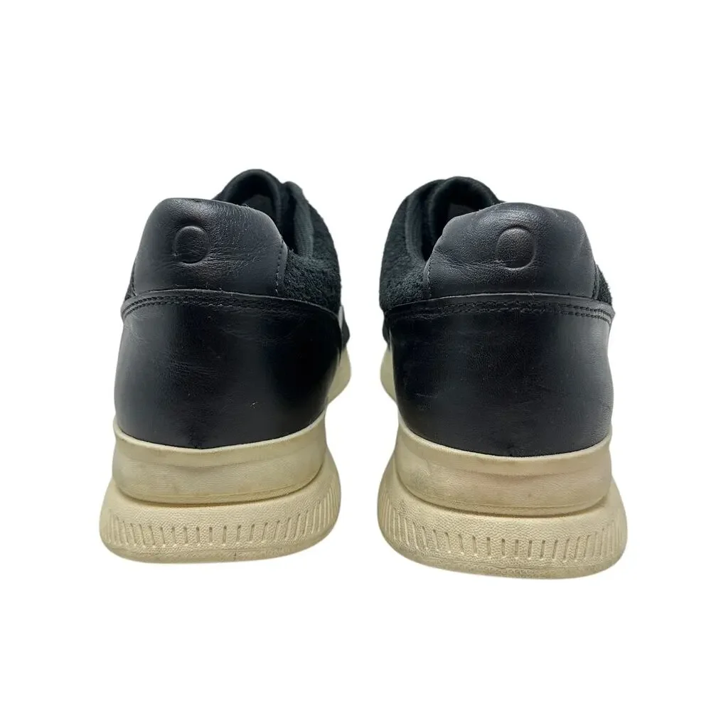 Everlane‎ The Trainer Sneakers Leather Suede Black Men's Size 10